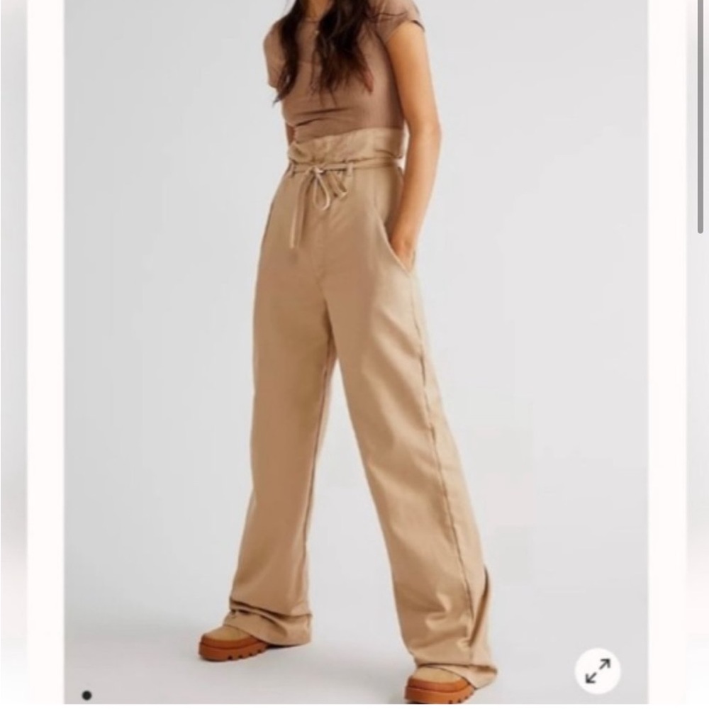 Free People x Boyish The Jones Pants in The Crowd